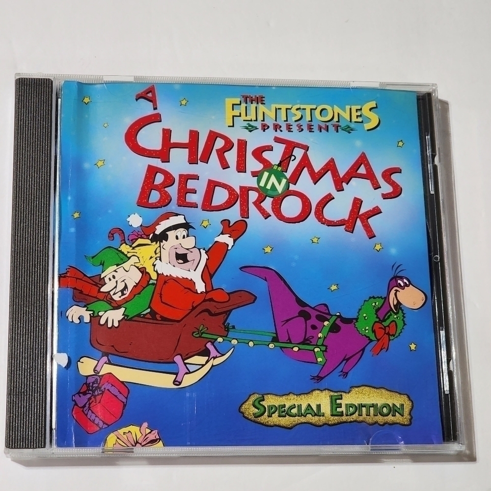Vintage 1999 Flintstones Christmas in Bedrock Special Edition music CD